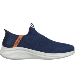 Calçado Sem Atacadores|Hands Free Slip-Ins-SKECHERS Slip-ins: Ultra Flex 3.0 - Viewpoint NAVY / LARANJA