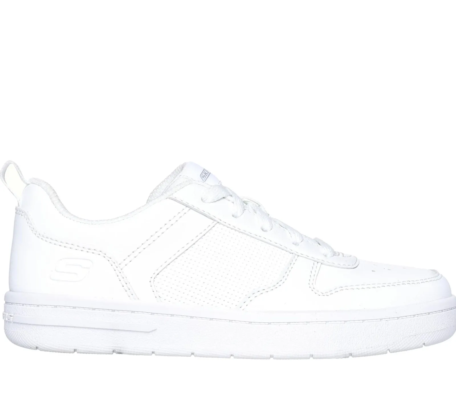 Com Atacadores|Sapatilhas-SKECHERS Smooth Street - Genzo BRANCO