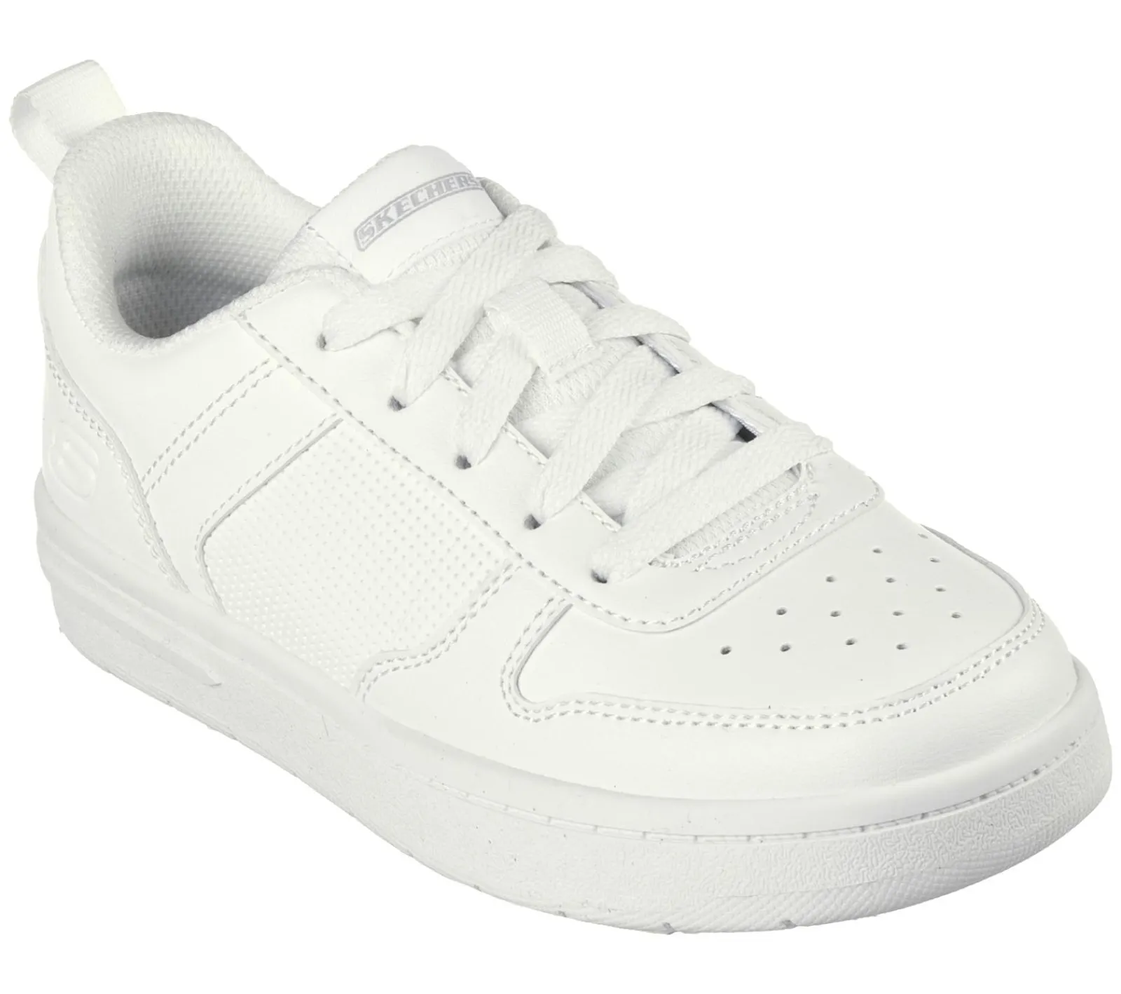 Com Atacadores|Sapatilhas-SKECHERS Smooth Street - Genzo BRANCO