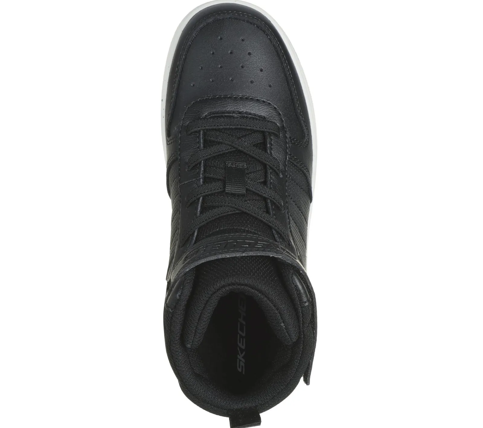 Calçado Sem Atacadores|Sapatilhas-SKECHERS Smooth Street - Vorrez PRETO / BRANCO