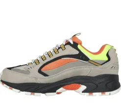 Sapatilhas Casuais|Sapatos Com Atacadores-SKECHERS Snoop Dogg: Stamina - Snoop '91 CINZENTO / LARANJA