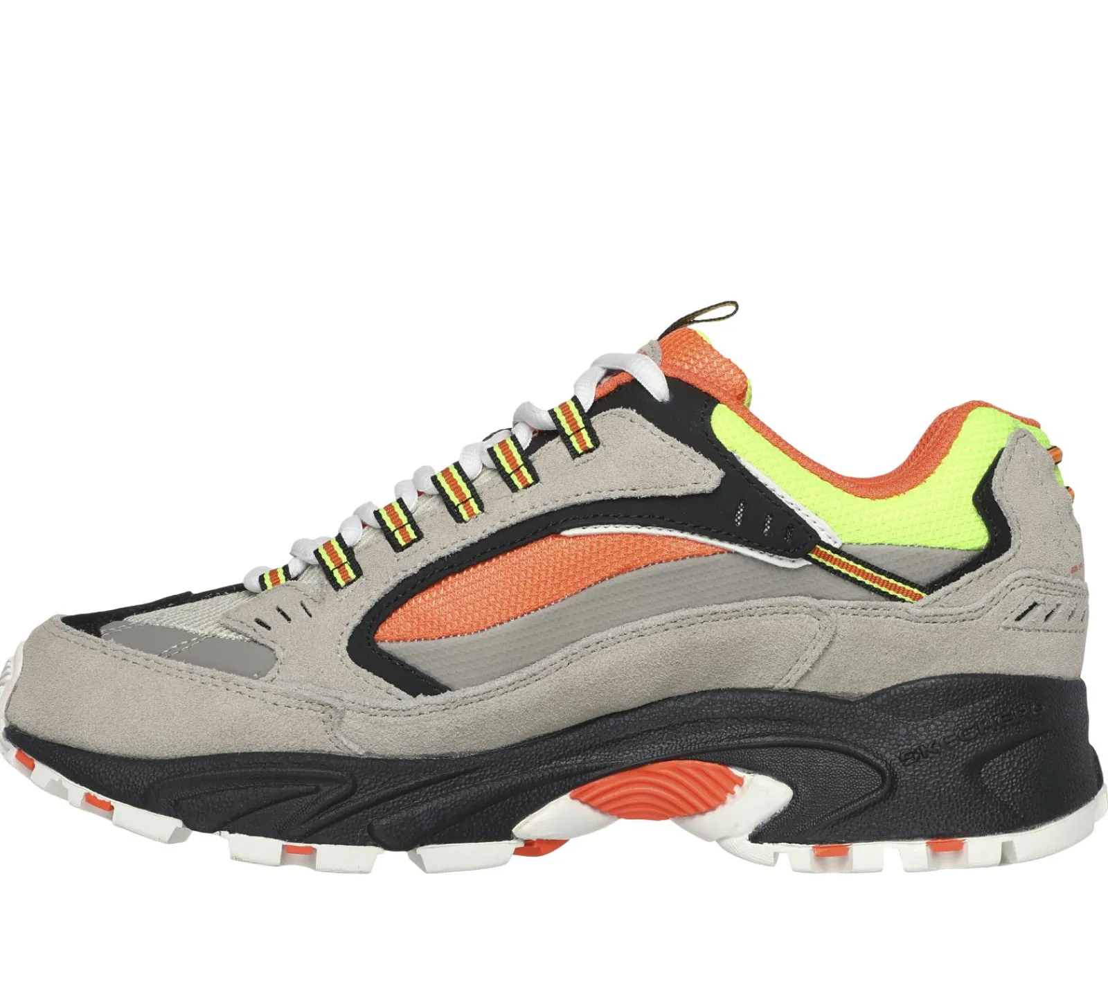 Sapatilhas Casuais|Sapatos Com Atacadores-SKECHERS Snoop Dogg: Stamina - Snoop '91 CINZENTO / LARANJA