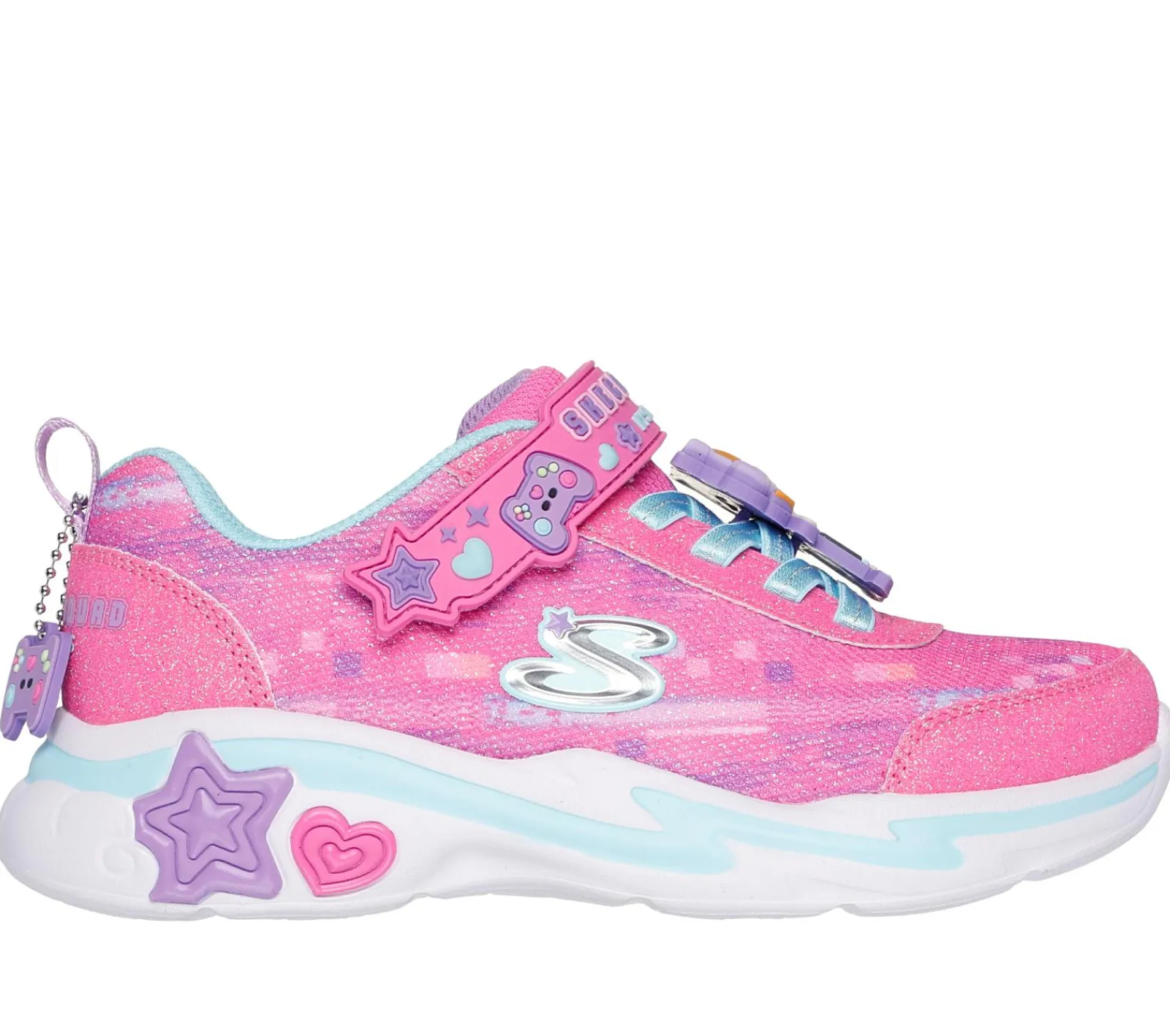 Sapatilhas-SKECHERS Snuggle Sneaks - Skech Squad ROSA / MULTICOR