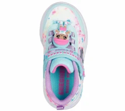 Sapatilhas-SKECHERS Snuggle Sneaks - Skech Squad MENTA / MULTICOR