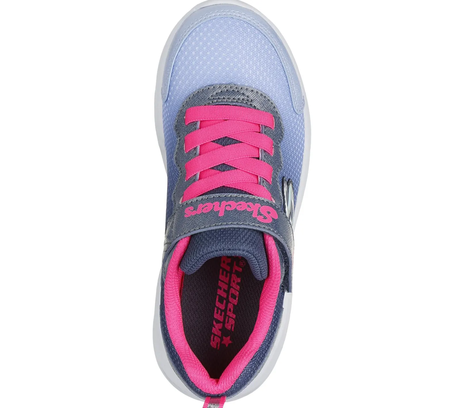 Calçado Sem Atacadores|Sapatilhas-SKECHERS Sole Swifters - Cutie Walk NAVY / ROSA CHOQUE