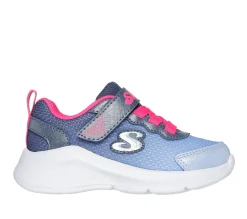 Sapatilhas|Calçado Sem Atacadores-SKECHERS Sole Swifters - Cutie Walk NAVY / ROSA CHOQUE