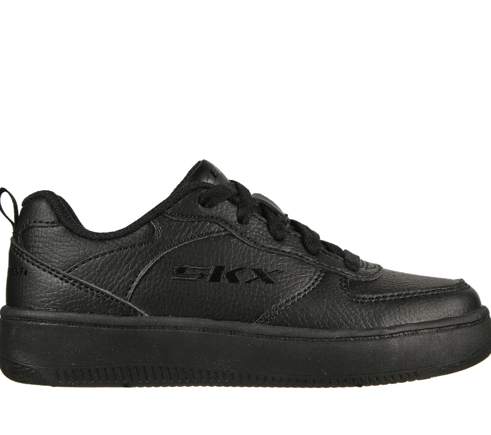 Com Atacadores|Sapatilhas-SKECHERS Sport Court 92 PRETO