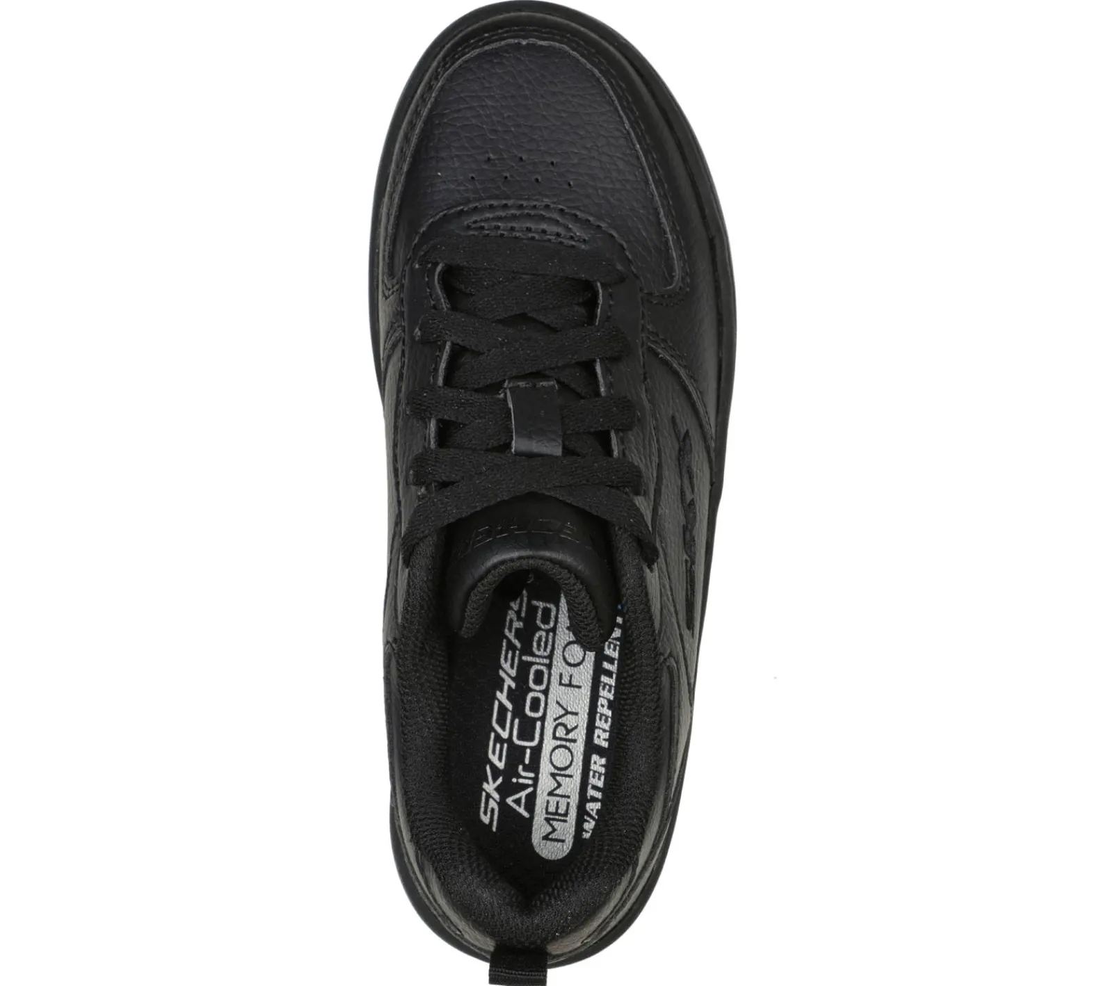 Com Atacadores|Sapatilhas-SKECHERS Sport Court 92 PRETO