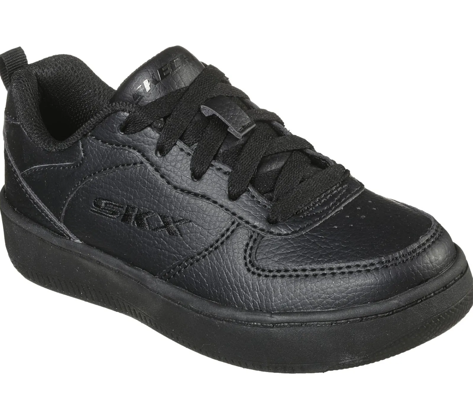 Com Atacadores|Sapatilhas-SKECHERS Sport Court 92 PRETO