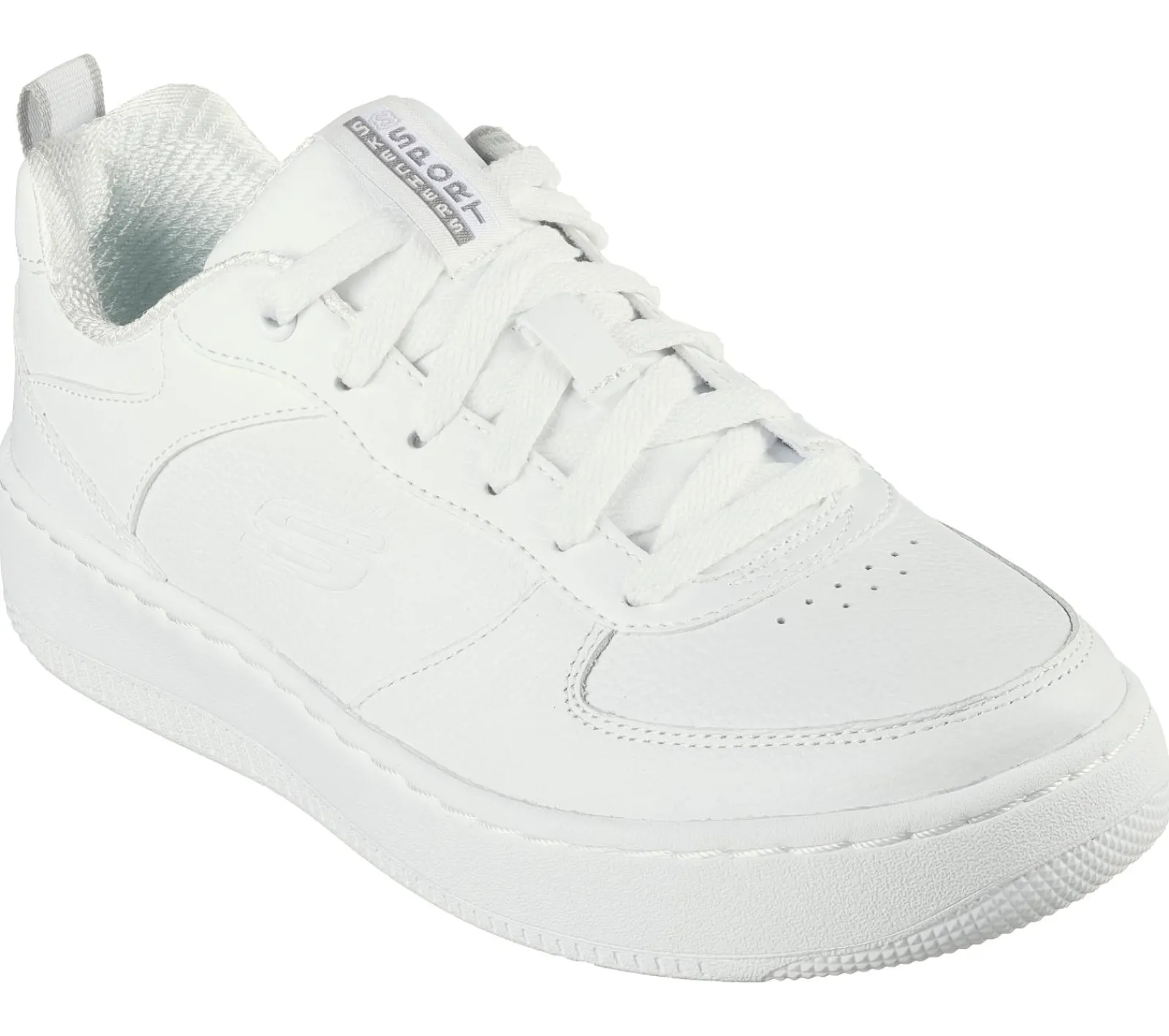 Com Atacadores|Sapatilhas Casuais-SKECHERS Sport Court 92 - Illustrious BRANCO