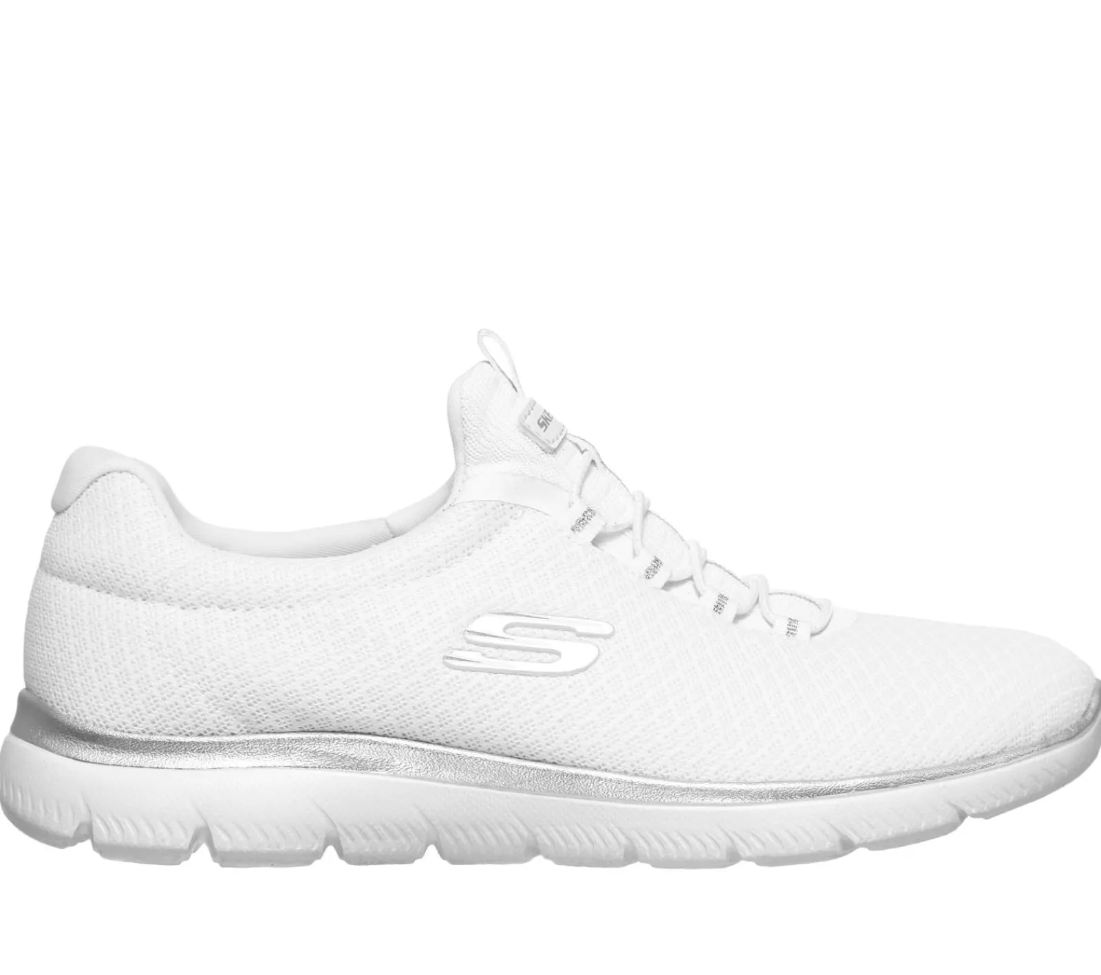 Sapatilhas-SKECHERS Summits BRANCO / PRATEADO