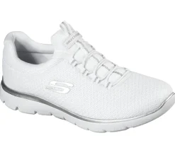 Sapatilhas-SKECHERS Summits BRANCO / PRATEADO