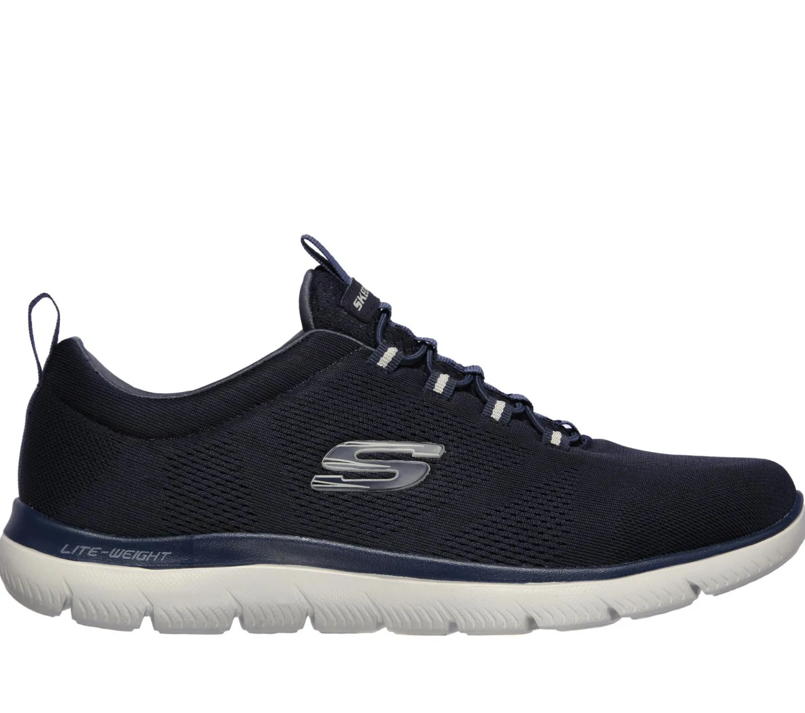 Calçado Sem Atacadores-SKECHERS Summits - Louvin NAVY