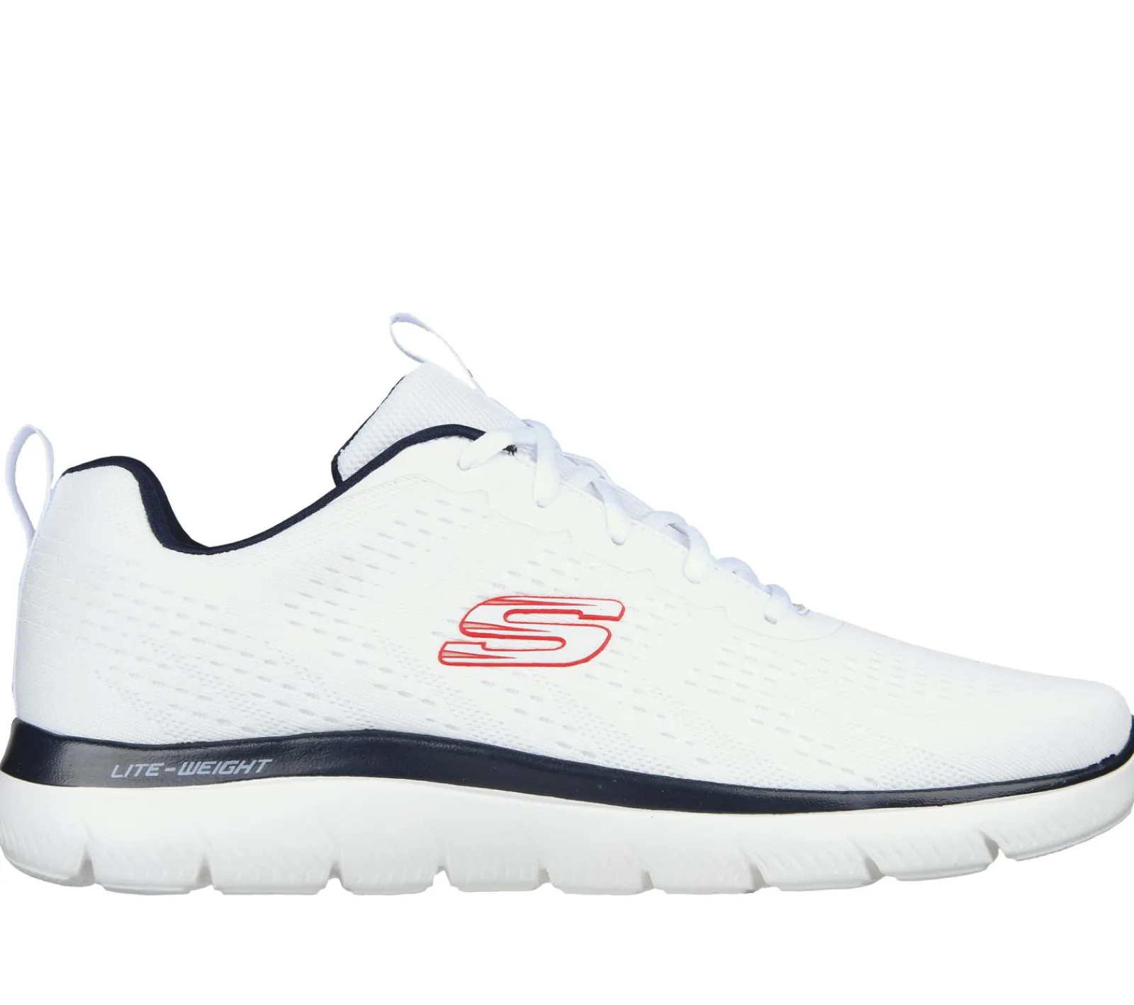 Sapatos Com Atacadores|Sapatilhas-SKECHERS Summits - Torre BRANCO / NAVY
