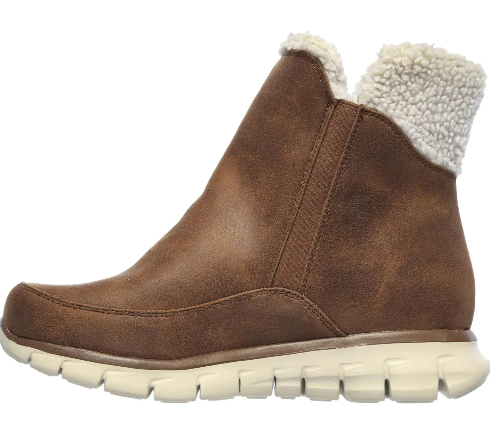 Botas-SKECHERS Synergy - Collab CASTANHO CLARO