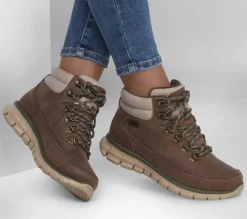 Com Atacadores|Botas-SKECHERS Synergy - Cool Seeker CASTANHO