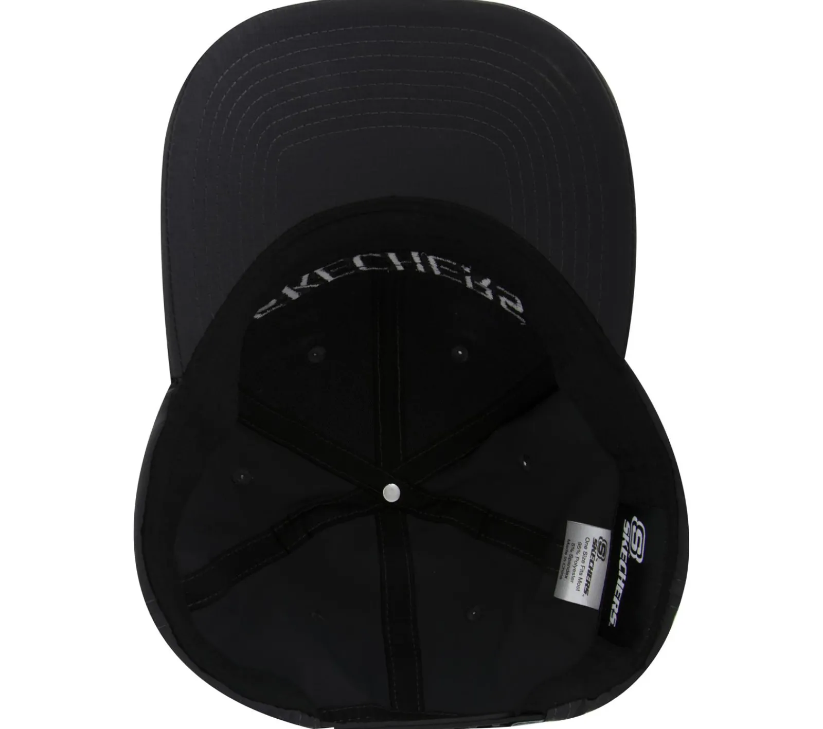 Acessórios Para A Cabeça|Chapéus E Gorros-SKECHERS Tearstop Snapback Hat PRETO / CARVÃO