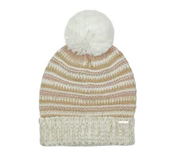 Equipamento Para O Frio|Acessórios Para A Cabeça-SKECHERS Textured Stripe Chunk Beanie NATURAL