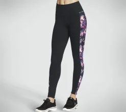Calças|Partes De Baixo-SKECHERS The GO WALK Linear Floral FL HW Legging MULTICOR