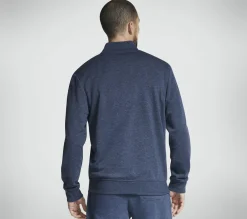 Partes De Cima|Partes De Cima-SKECHERS The Hoodless Hoodie GO WALK Everywhere Jacket NAVY