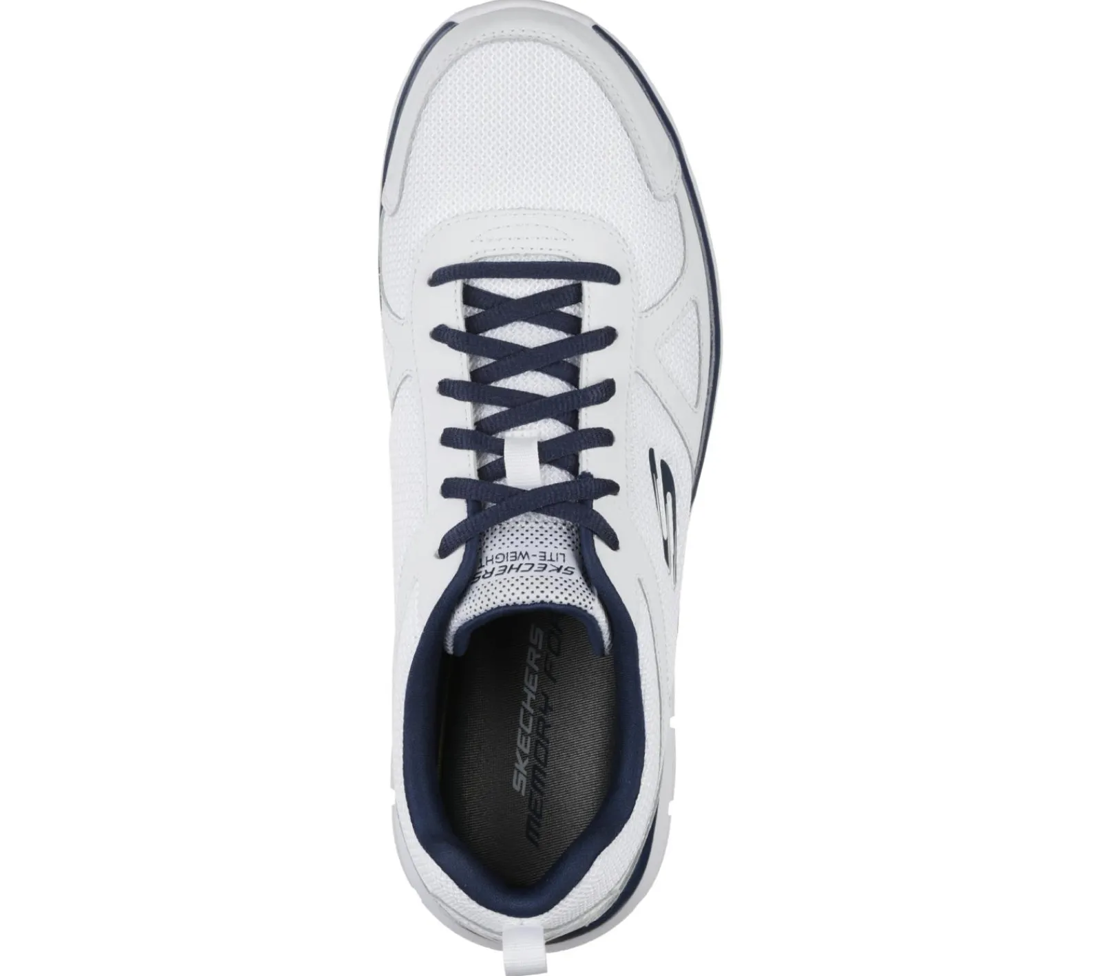 Sapatilhas-SKECHERS Track BRANCO / NAVY