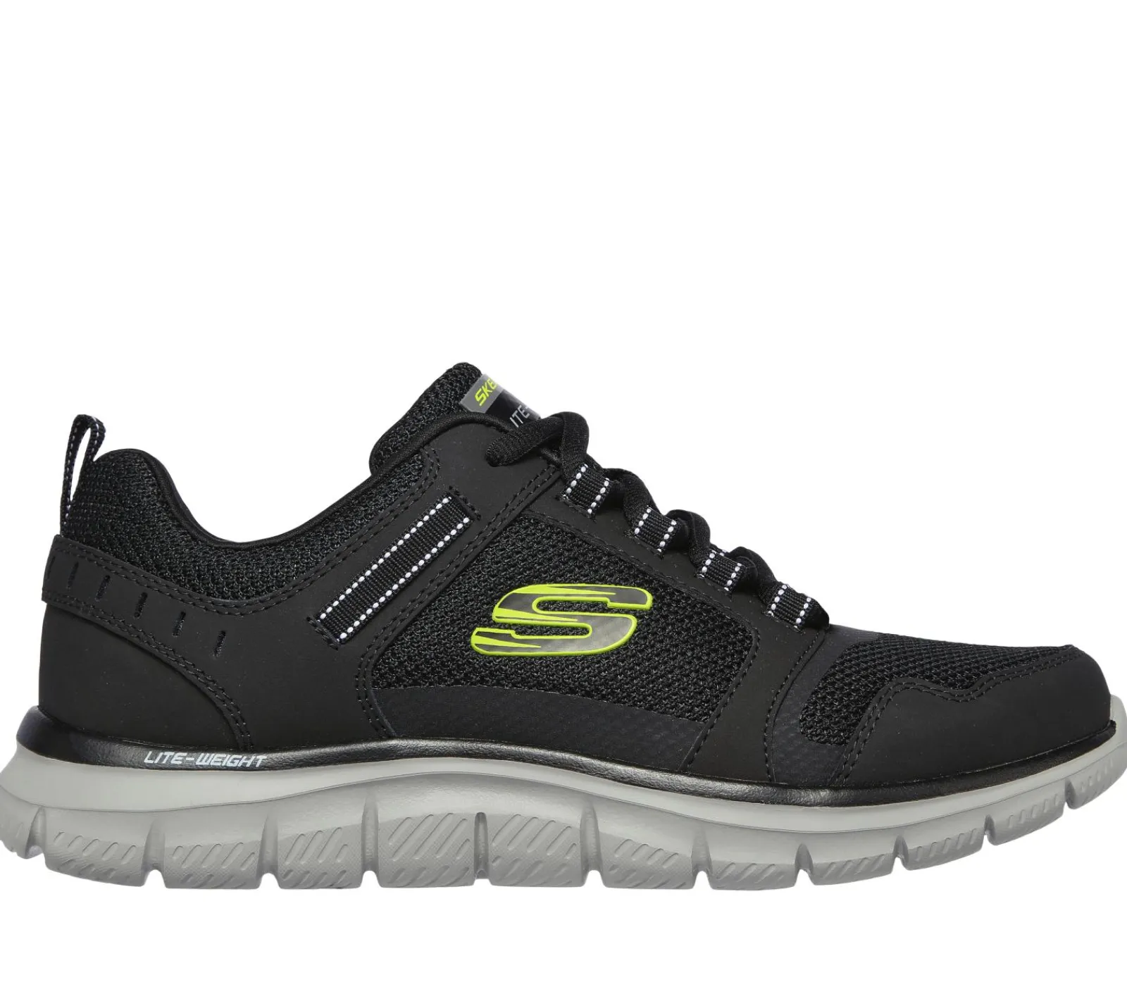 Sapatilhas-SKECHERS Track - Knockhill PRETO / LIMA