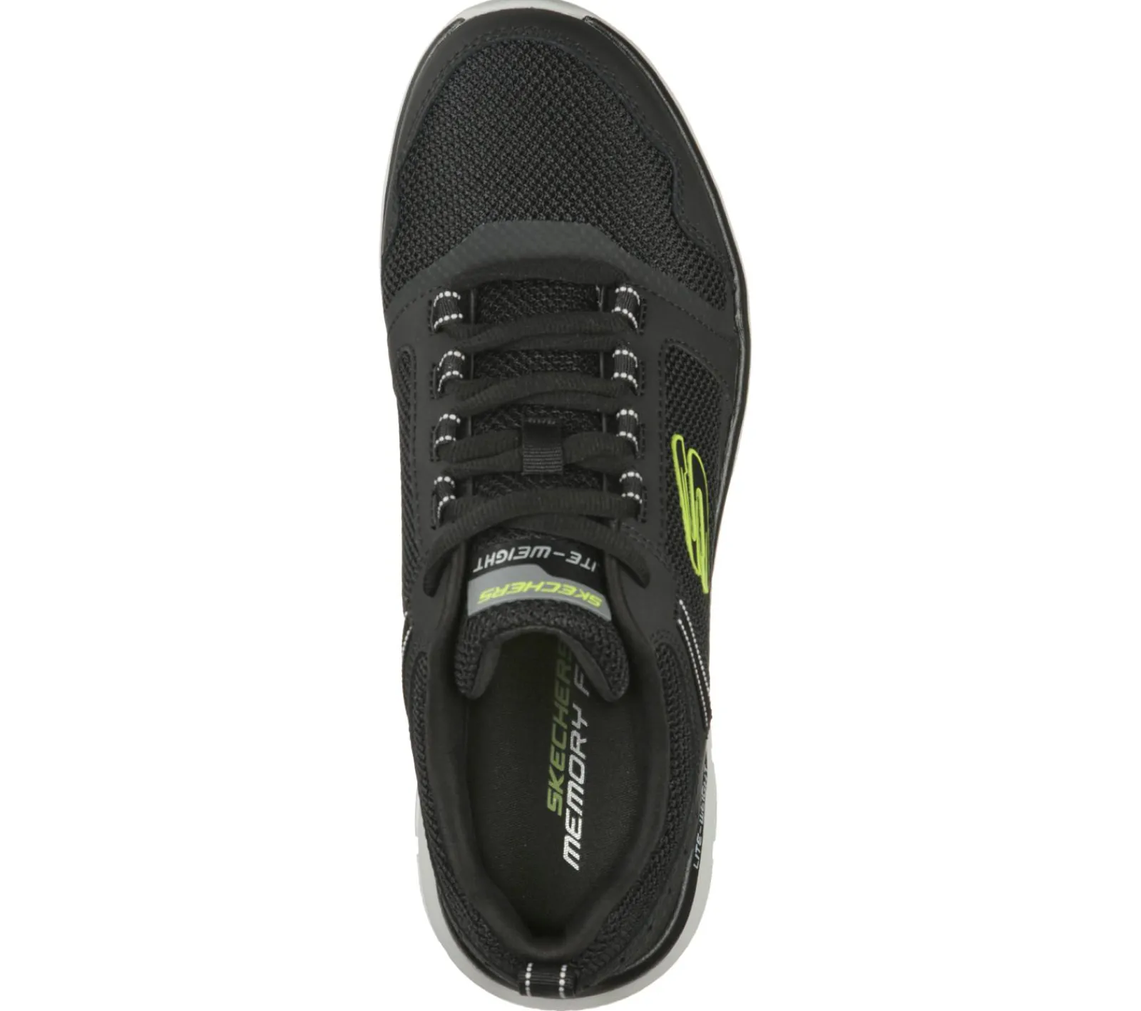 Sapatilhas-SKECHERS Track - Knockhill PRETO / LIMA