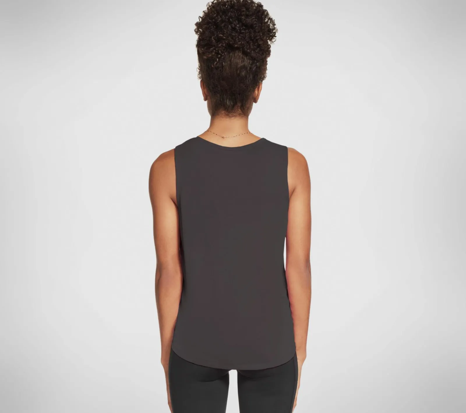 Partes De Cima|Partes De Cima-SKECHERS Tranquil Tunic Tank Top CINZENTO