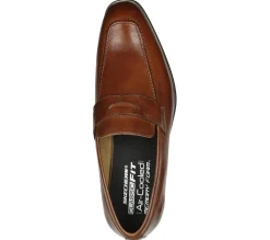 Sapatos Casual|Calçado Sem Atacadores-SKECHERS Trentmore - Corinth COGNAC