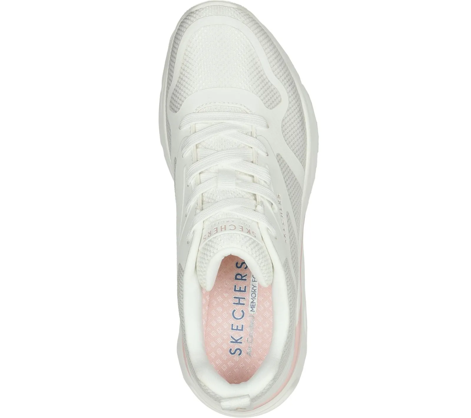 Com Atacadores|Sapatilhas Casuais-SKECHERS Tres-Air Uno - Revolution-Airy BRANCO