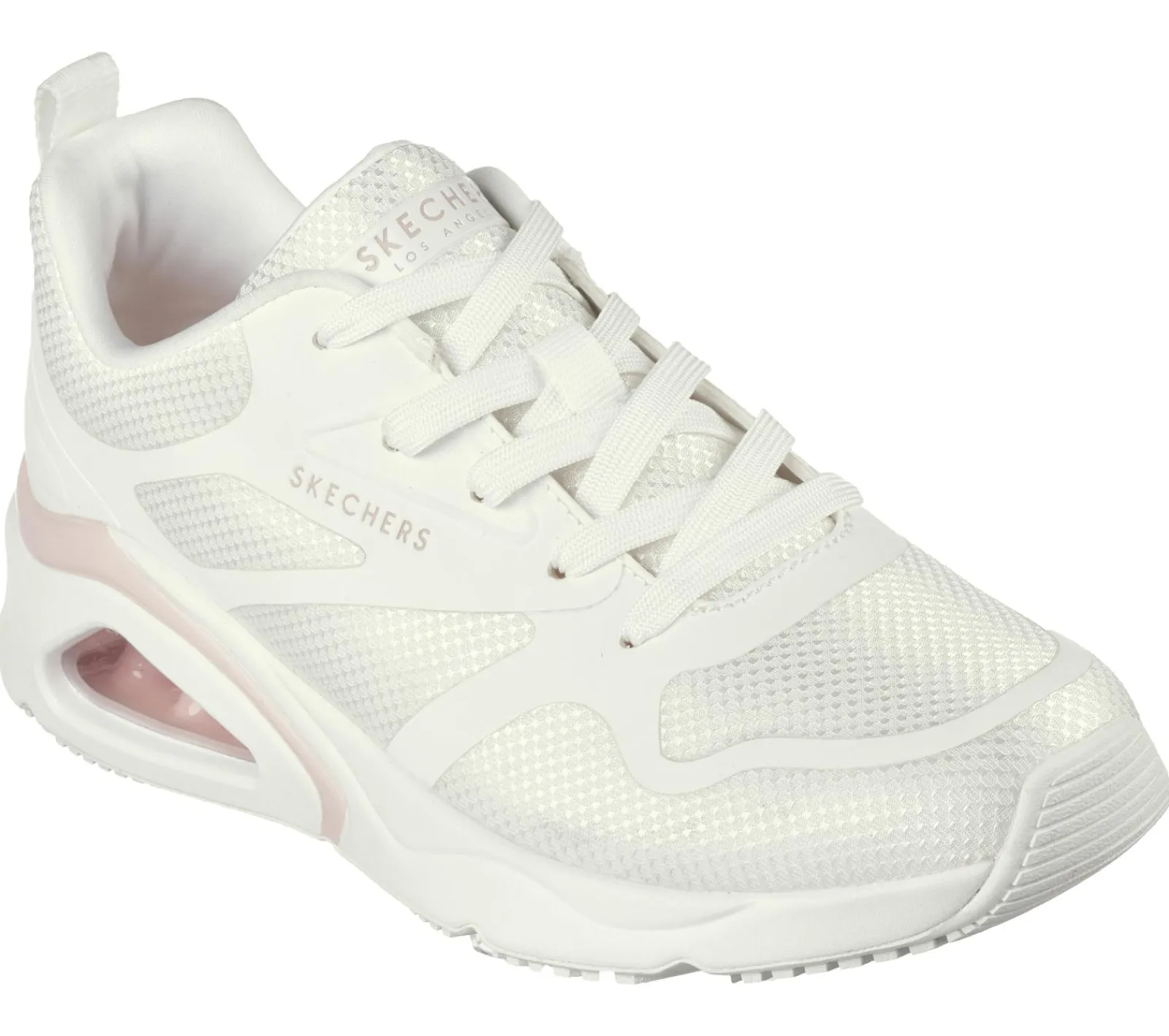 Com Atacadores|Sapatilhas Casuais-SKECHERS Tres-Air Uno - Revolution-Airy BRANCO