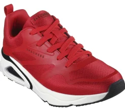 Sapatos Com Atacadores|Sapatilhas Casuais-SKECHERS Tres-Air Uno - Revolution-Airy VERMELHO