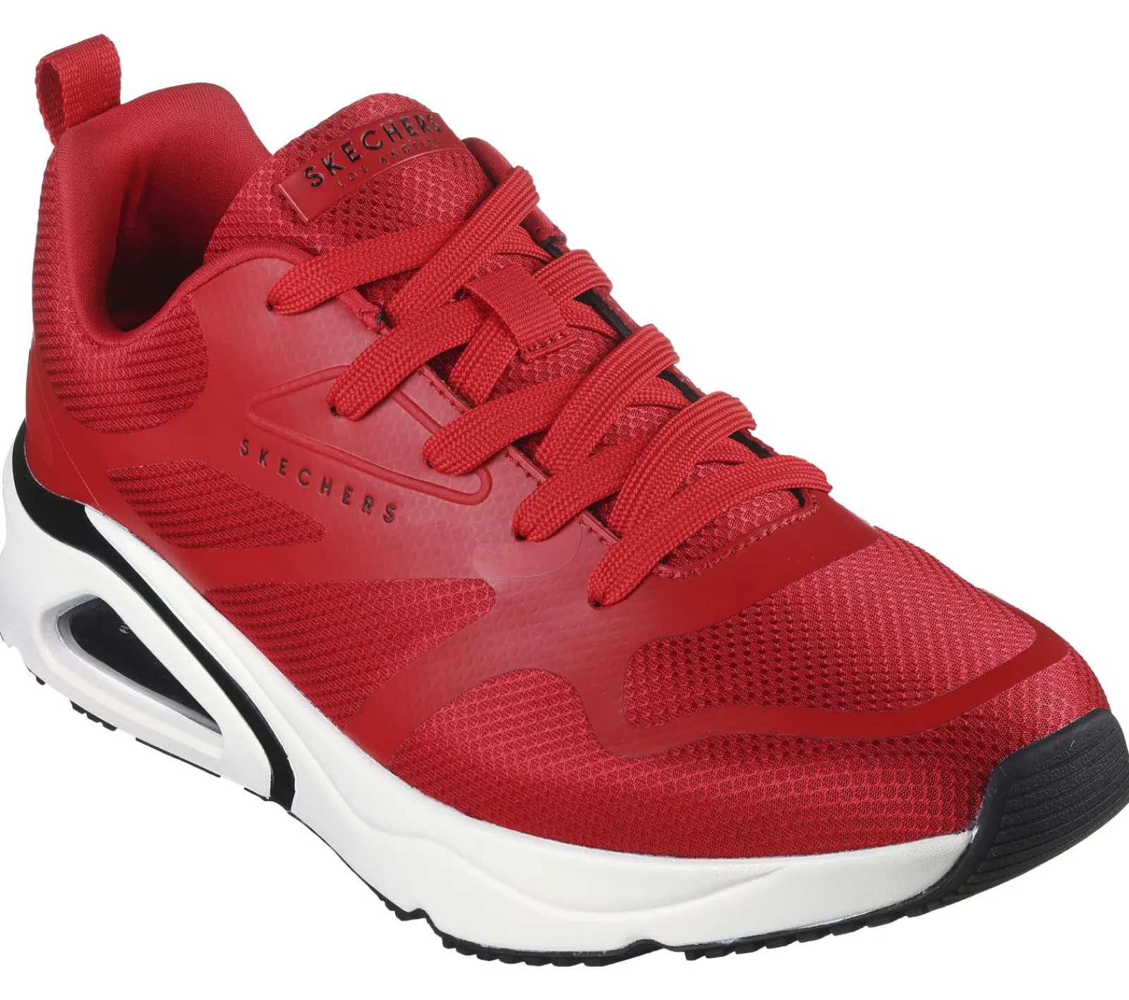 Sapatos Com Atacadores|Sapatilhas Casuais-SKECHERS Tres-Air Uno - Revolution-Airy VERMELHO