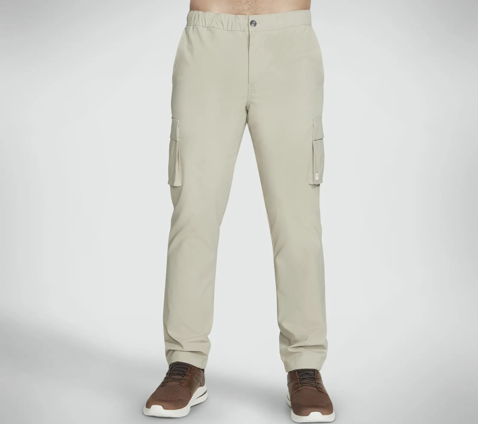 Calças|Partes De Baixo-SKECHERS Twill Downtown Solid Cargo Pant NATURAL