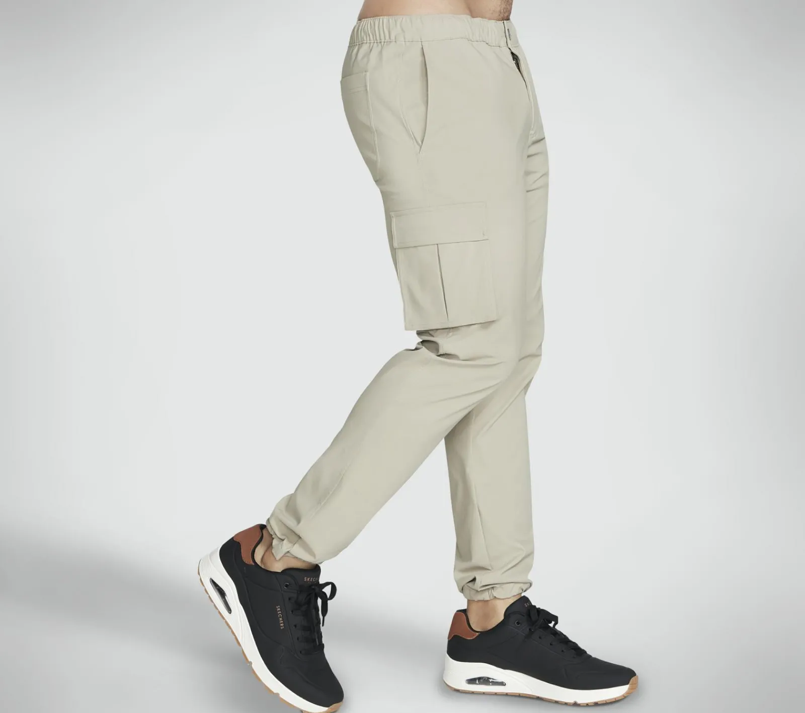 Calças|Partes De Baixo-SKECHERS Twill Downtown Solid Cargo Pant NATURAL