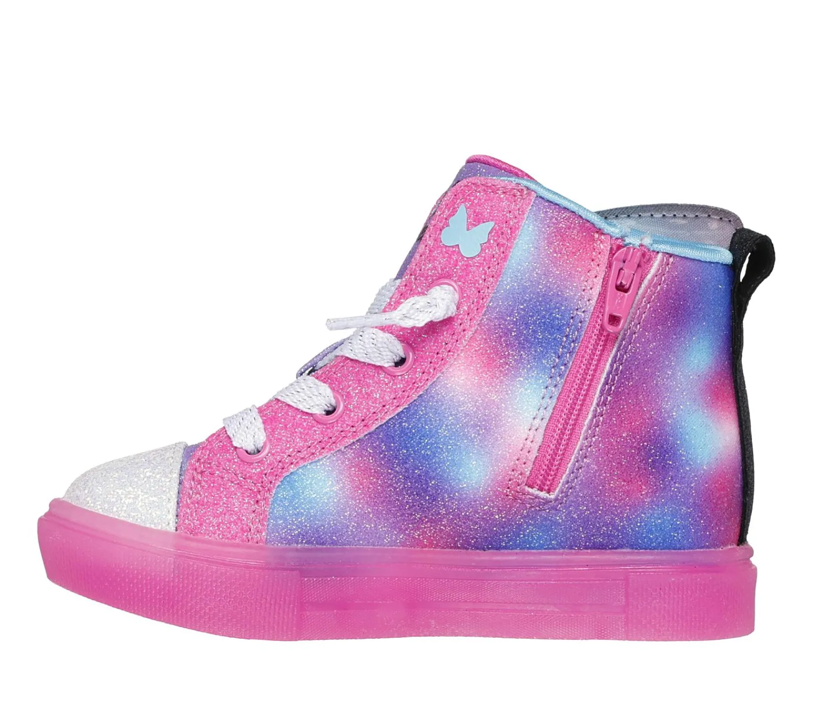 Luzes|Sapatilhas-SKECHERS Twinkle Toes: Twinkle Sparks Ice PRETO / MULTICOR