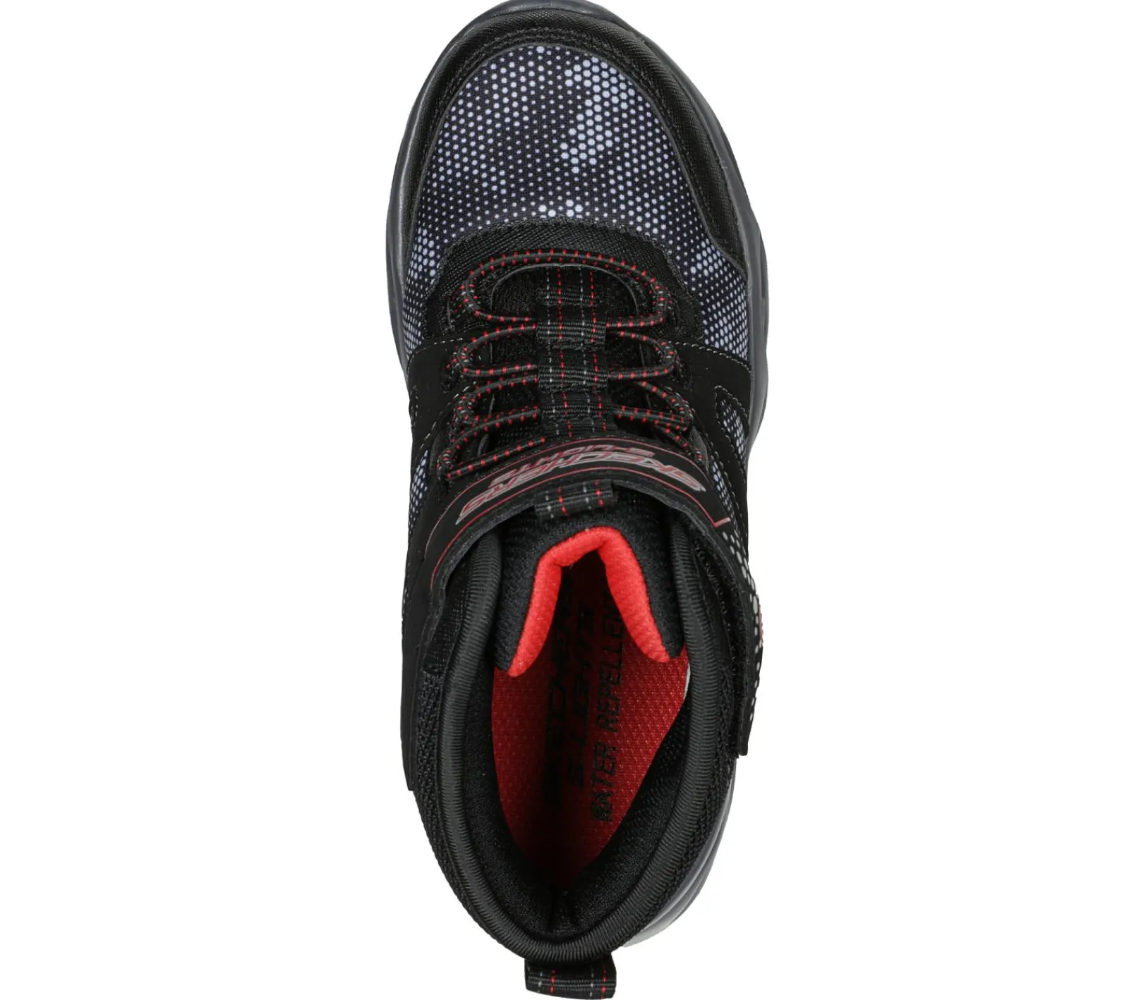 Luzes|Sapatilhas-SKECHERS Twisted-Brights - Zerrix PRETO / VERMELHO