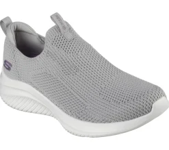 Calçado Sem Atacadores|Sapatilhas Casuais-SKECHERS Ultra Flex 3.0 - All Momentum CINZENTO