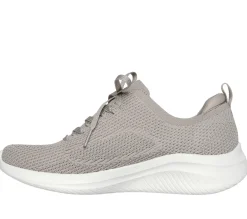 Calçado Sem Atacadores|Sapatilhas-SKECHERS Ultra Flex 3.0 - Daily Choice TAUPE