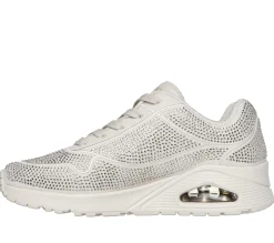 Com Atacadores|Sapatilhas Casuais-SKECHERS Uno - Disco Rave TAUPE