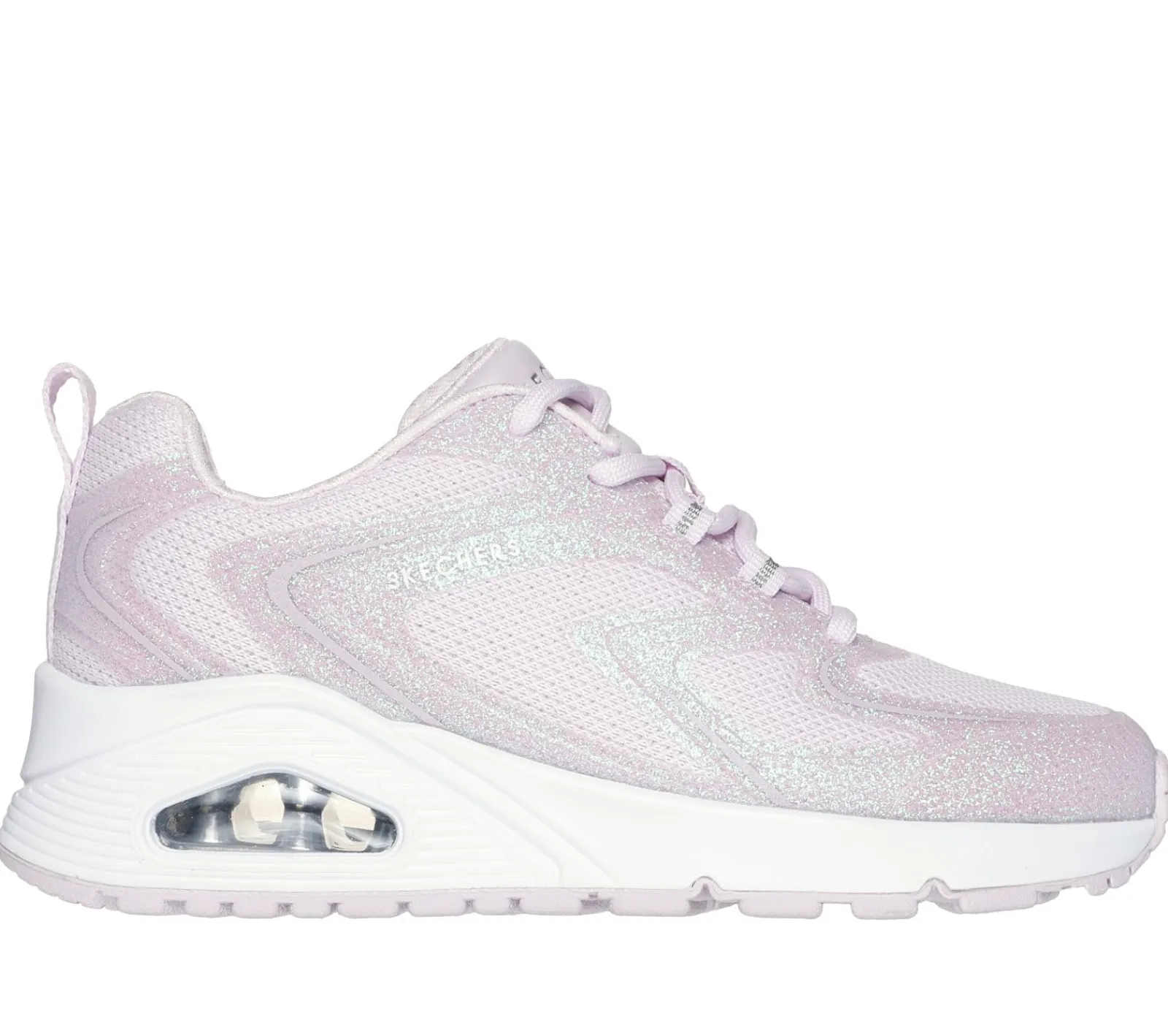 Sapatilhas-SKECHERS Uno - Glit-Airy Steps ROSA CLARO