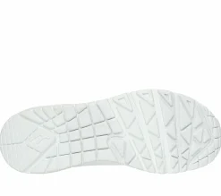Com Atacadores|Sapatilhas Casuais-SKECHERS Uno - Pop Back BRANCO / MENTA