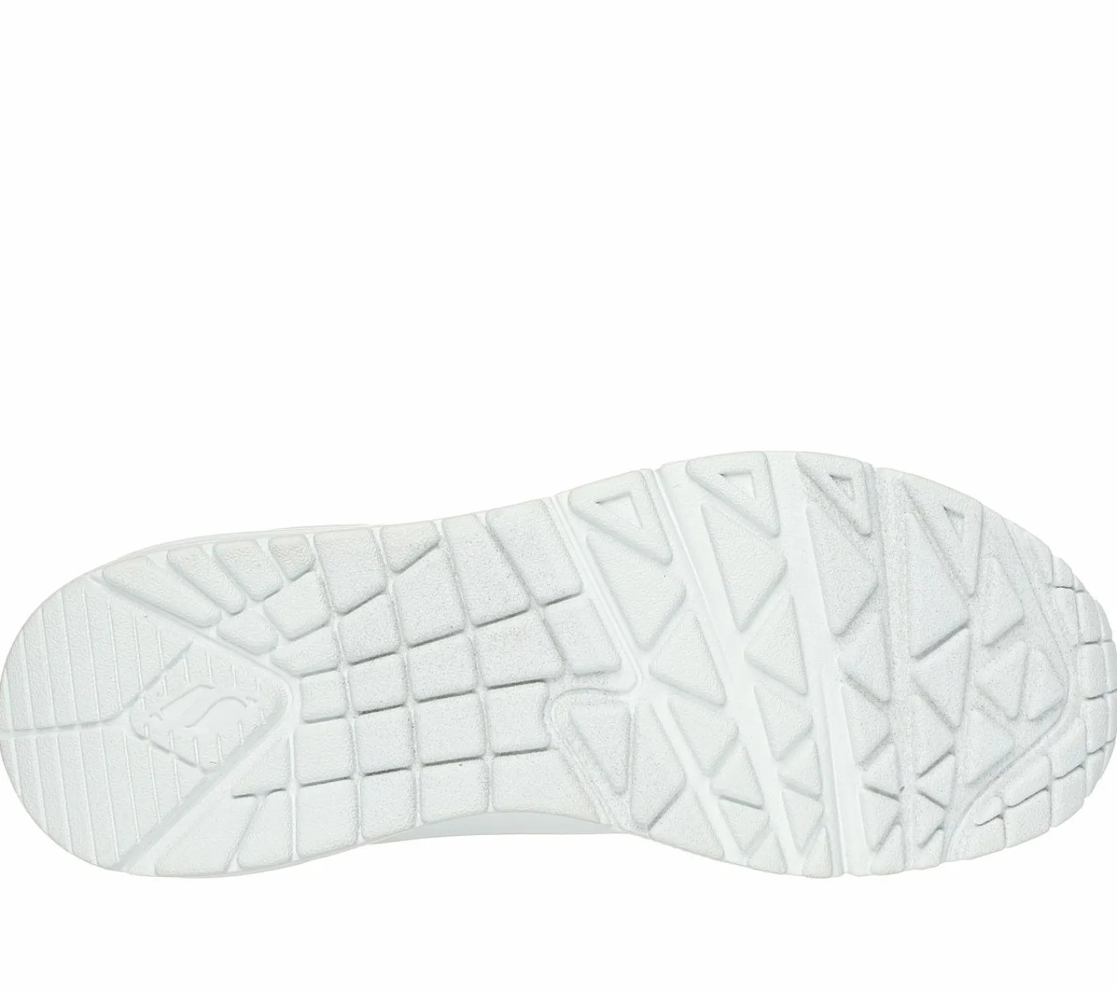 Com Atacadores|Sapatilhas Casuais-SKECHERS Uno - Pop Back BRANCO / MENTA