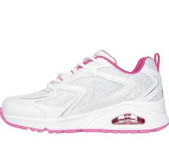 Sapatilhas-SKECHERS Uno - So Wavy BRANCO / ROSA