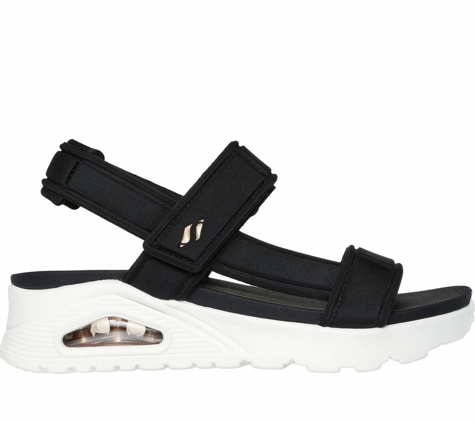 Sandálias-SKECHERS Uno - Summer Stand2 PRETO