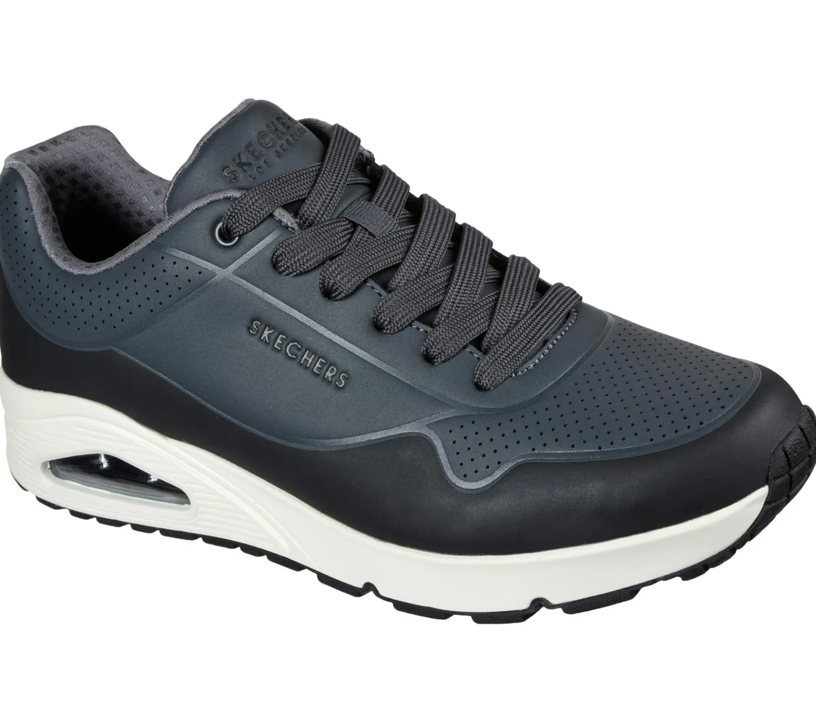 Sapatilhas Casuais|Sapatilhas-SKECHERS Uno - Timeline CINZENTO / PRETO
