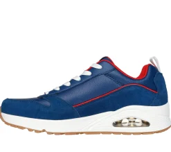 Sapatilhas Casuais-SKECHERS Uno - Victory Pack AZUL / VERMELHO