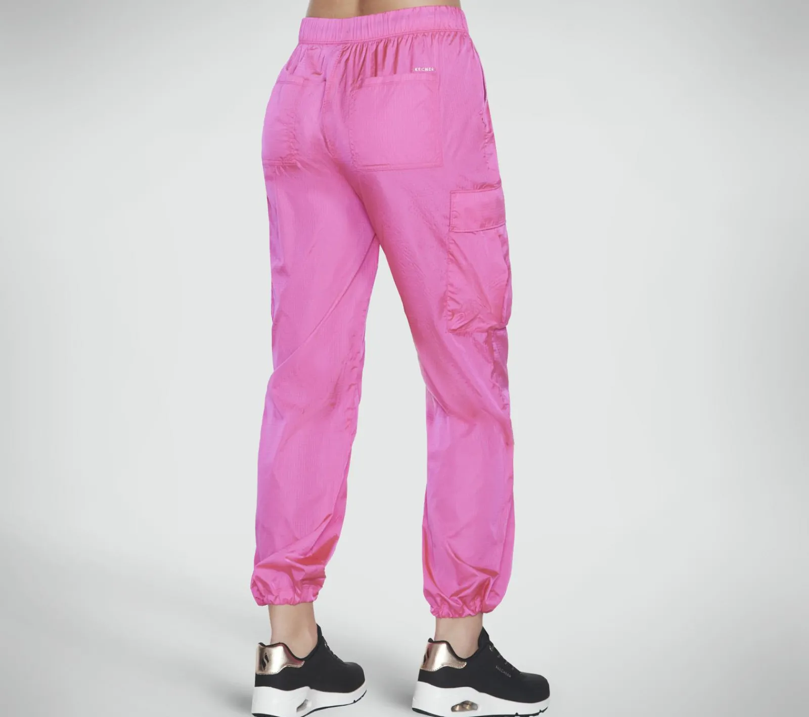 Calças|Partes De Baixo-SKECHERS Uno Cargo Pant ROSA CHOQUE