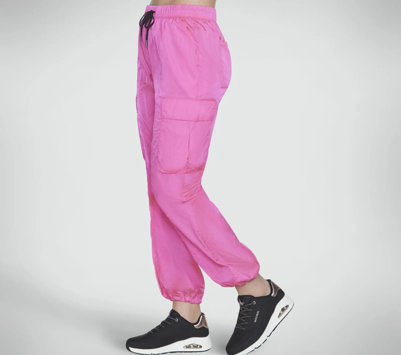 Calças|Partes De Baixo-SKECHERS Uno Cargo Pant ROSA CHOQUE