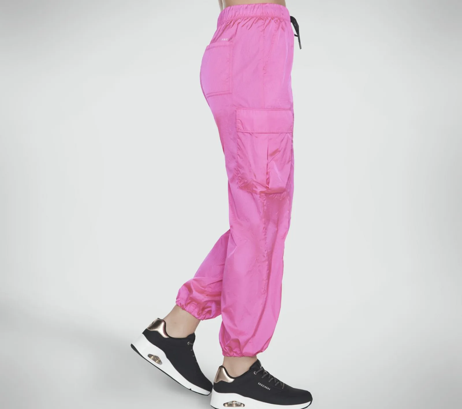 Calças|Partes De Baixo-SKECHERS Uno Cargo Pant ROSA CHOQUE